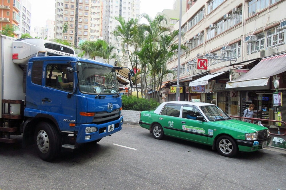又新街是元朗著名的美食街之一。