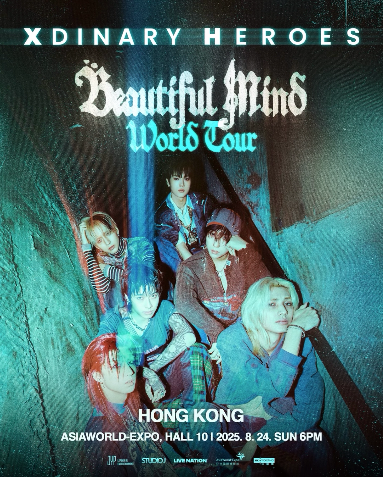 香港演唱會時間表2025｜Xdinary Heroes <Beautiful Mind> World Tour in HONG KONG。
