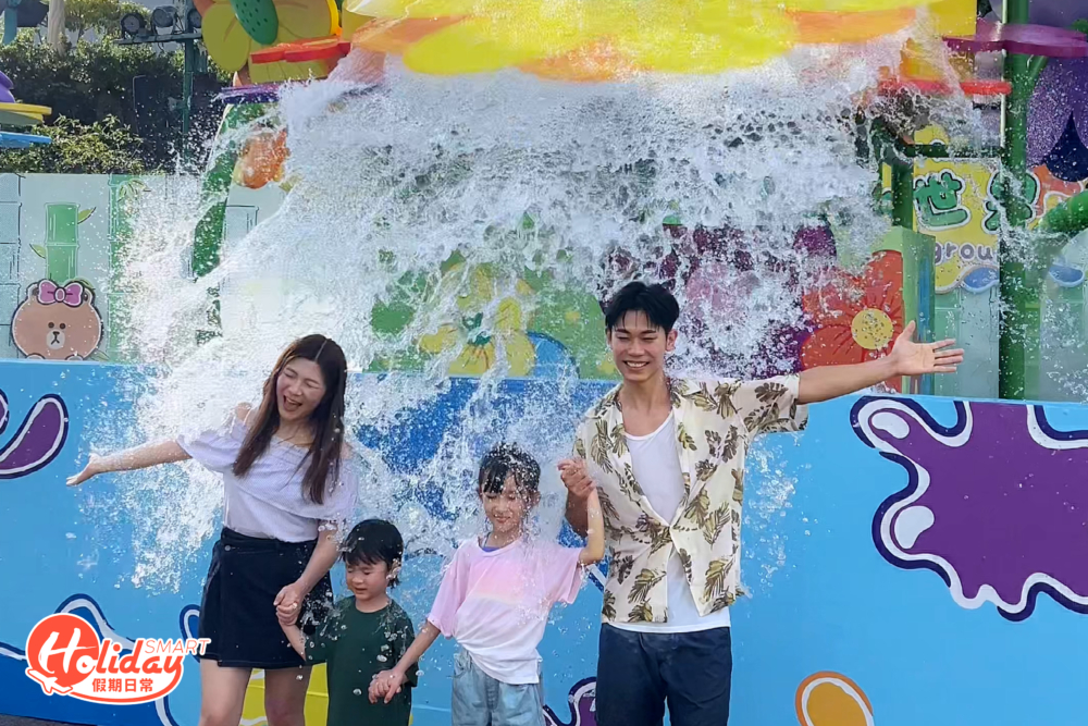 最令人期待的瘋狂大水桶，感受瀑布般的清涼快感，瞬間熱氣全消！