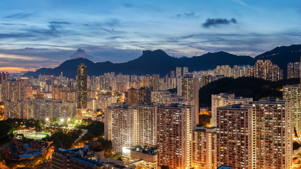 香港夜景推薦：獅子山。