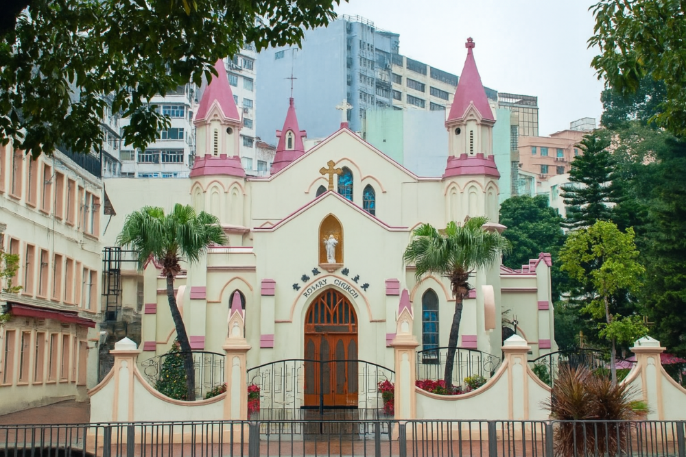 玫瑰堂是香港現存最古老的天主教教堂之一