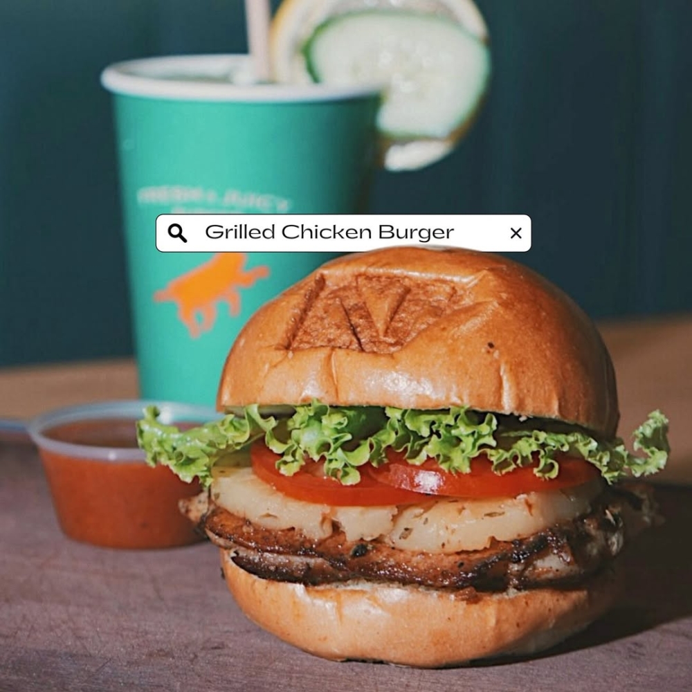 N+ Burger以100%澳洲安格斯牛肉製作的厚切漢堡排爆紅