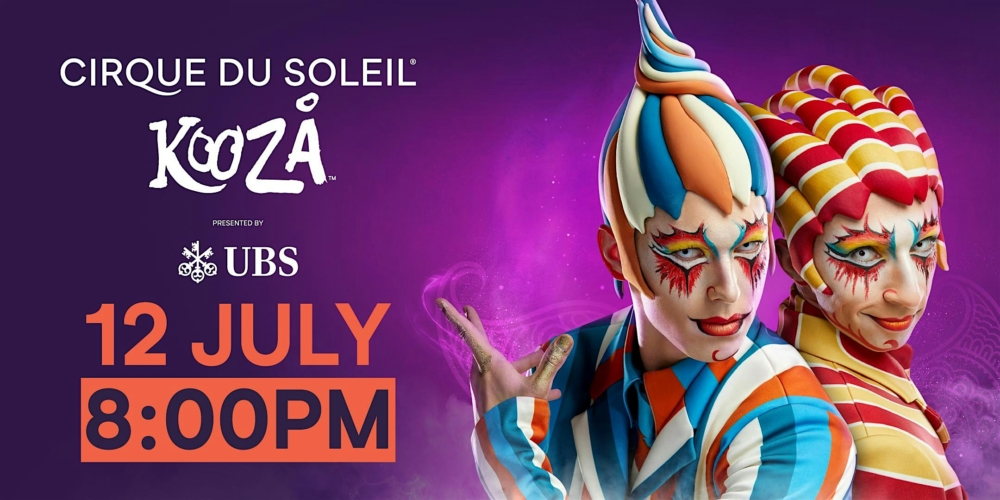 太陽馬戲團（Cirque du Soleil）呈獻的《Kooza》，於2025年5月21日至6月22日隆重上演