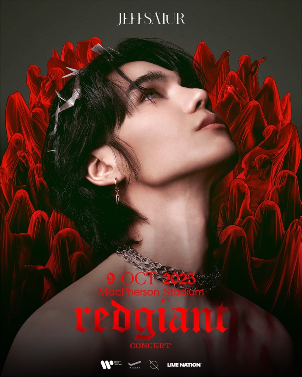 香港演唱會時間表2025｜Jeff Satur Red Giant Tour 2025 Hong Kong。