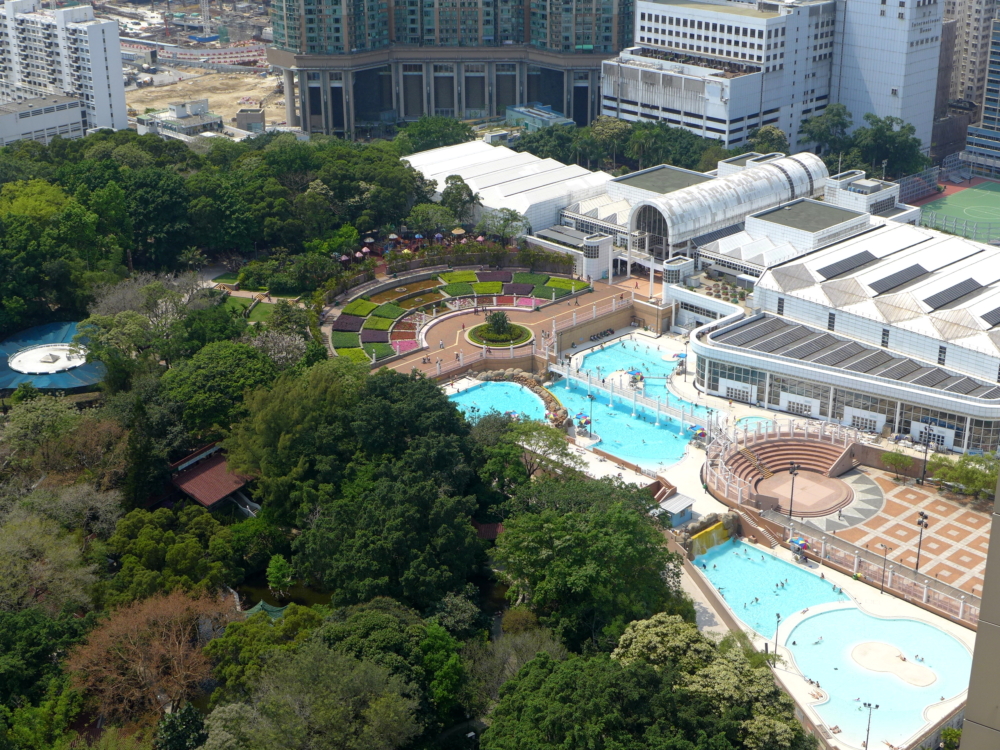 九龍公園游泳池九龍區最大的公眾游泳設施