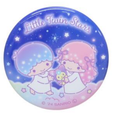 Kiki & Lala襟章1個