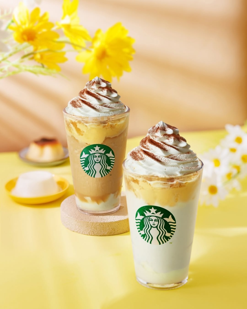 Starbucks全新「牛奶雞蛋布甸」星冰樂系列