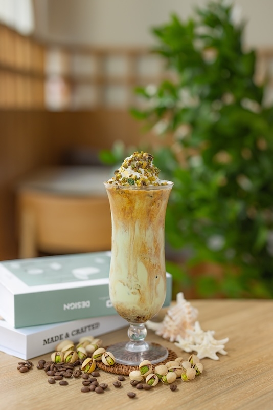 開心果燕麥奶咖啡(凍) $50