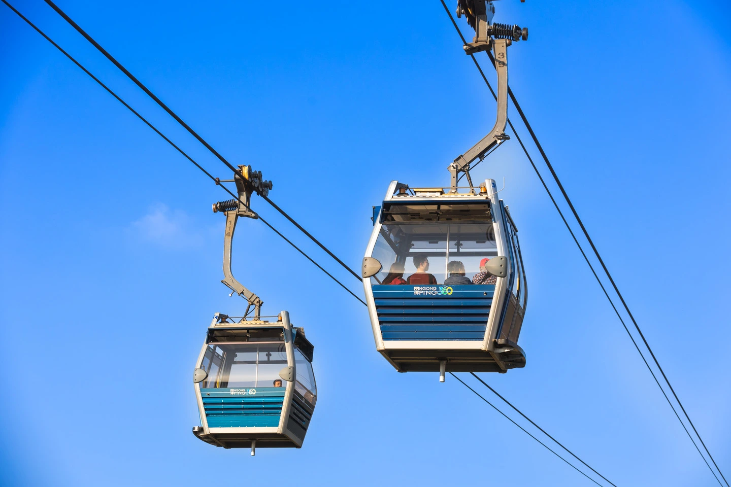 標準車廂是昂坪360最經典、也最經濟實惠的選擇，車廂底部不透明，適合想輕鬆欣賞沿途風景的旅客；旺季時可能需與其他遊客共乘。