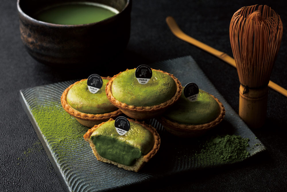 抹茶茶韻與芝士鹹香完美融合,呈現層次豐富且高雅細膩的日式風味