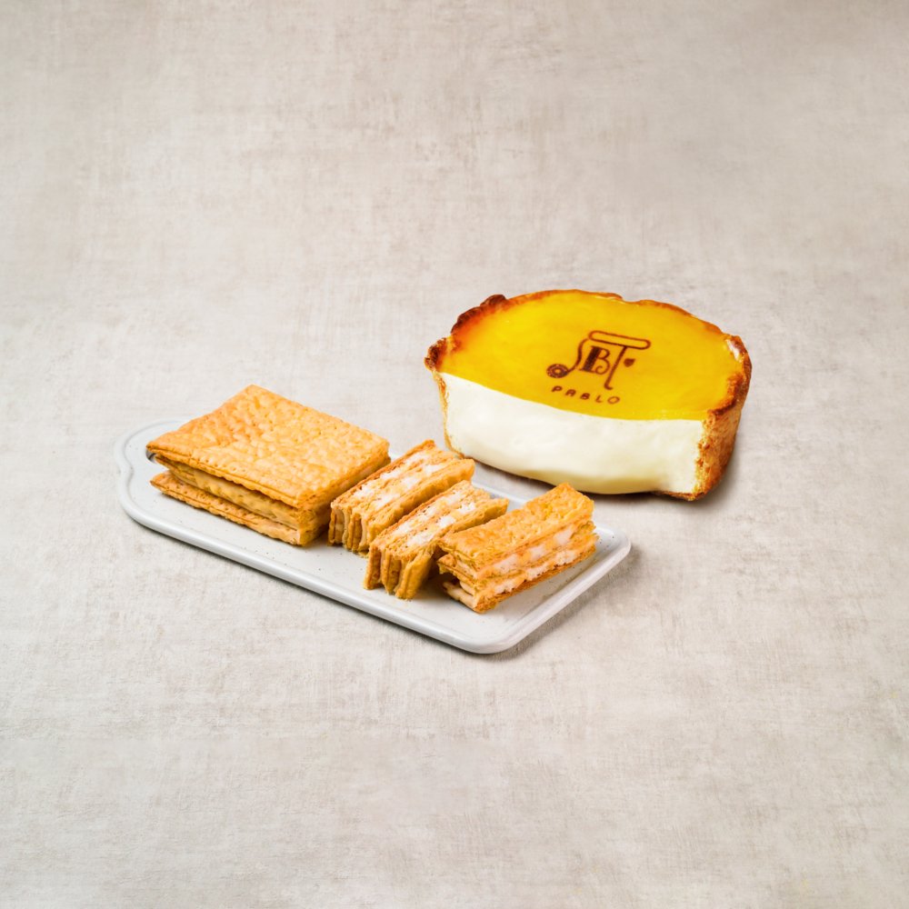 靈感來自經典芝士撻，入口酥鬆，香氣和口感的層次感很足