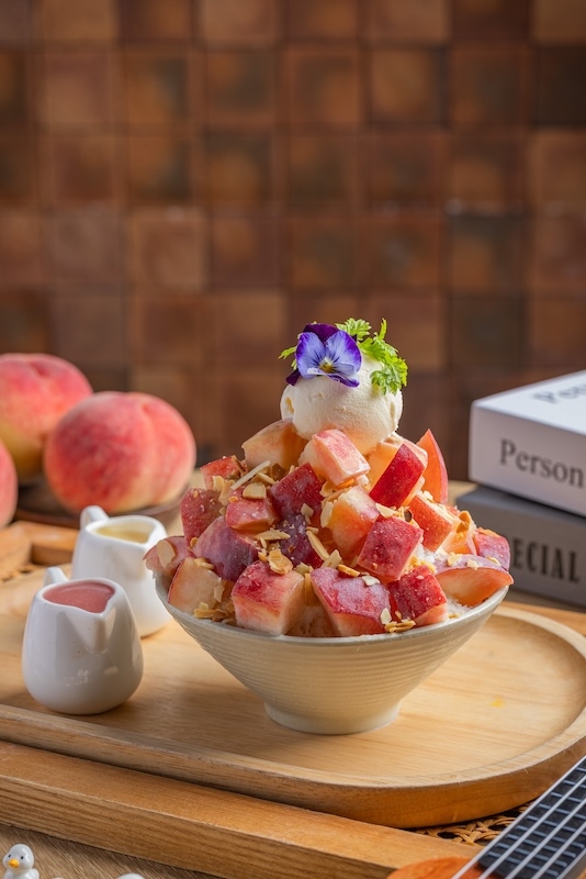 白桃日本牛乳刨冰 $98