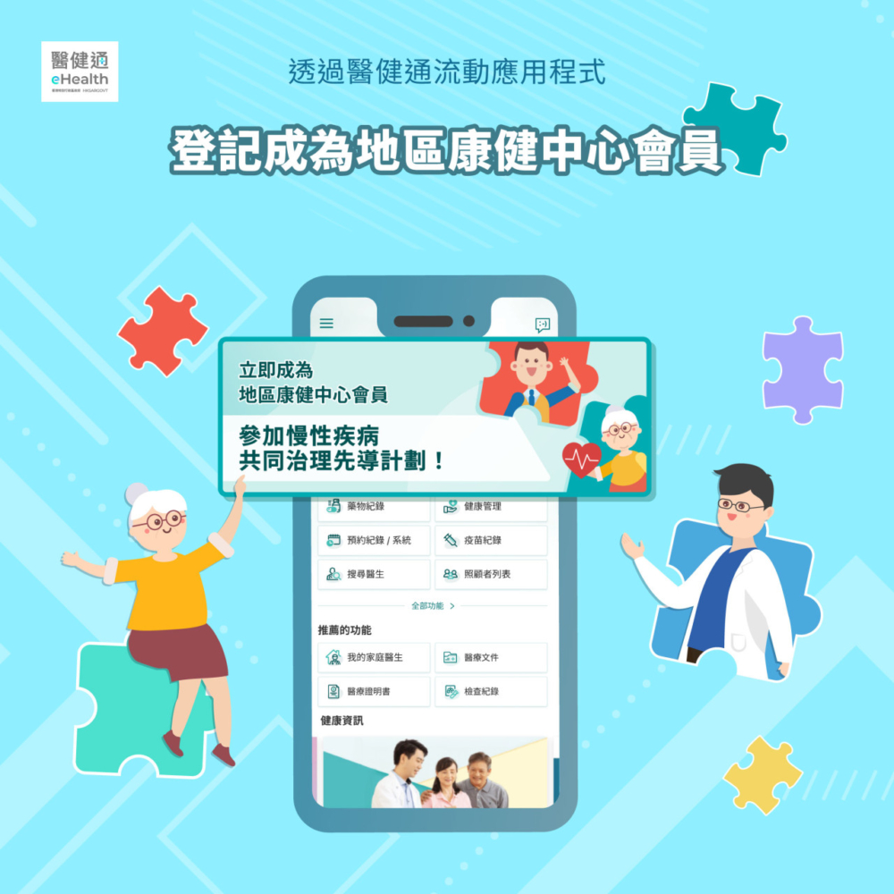 地區康健中心申請方法1