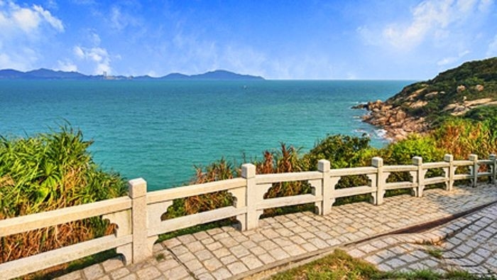 小長城外觀酷似萬里長城而得名「港版小長城」