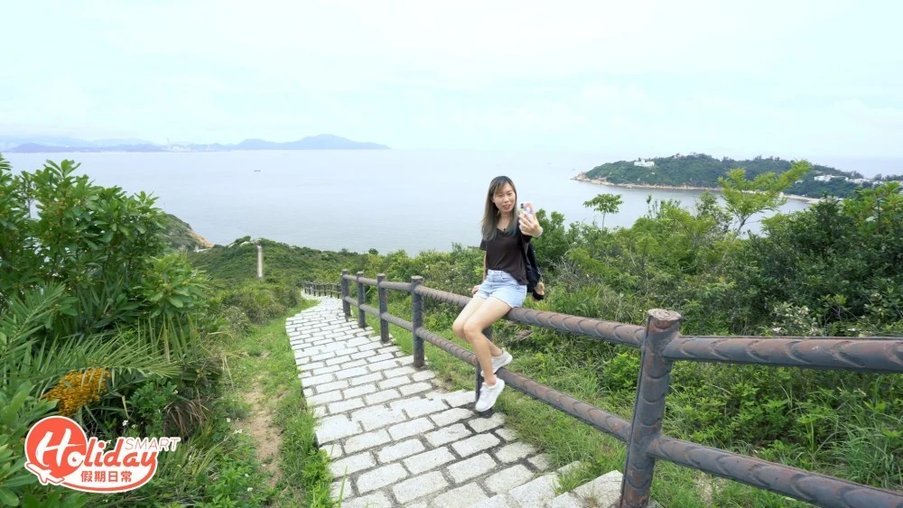 北眺亭位於長洲北山頂，是全島的最高點