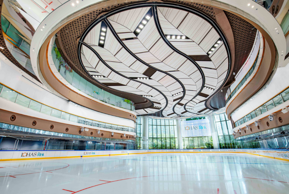 位於將軍澳日出康城商場內的 LOHAS Rink 康城溜冰場，是新界唯一的大型真雪溜冰場。場地按國際標準設計，並提供專業教練課程，適合初學者和有經驗的滑冰愛好者。