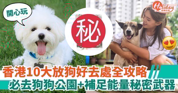 【香港10大狗公園全攻略】毛孩戶外玩得盡興＋補足能量秘密武器