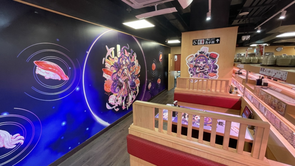 旺角主題分店內環境