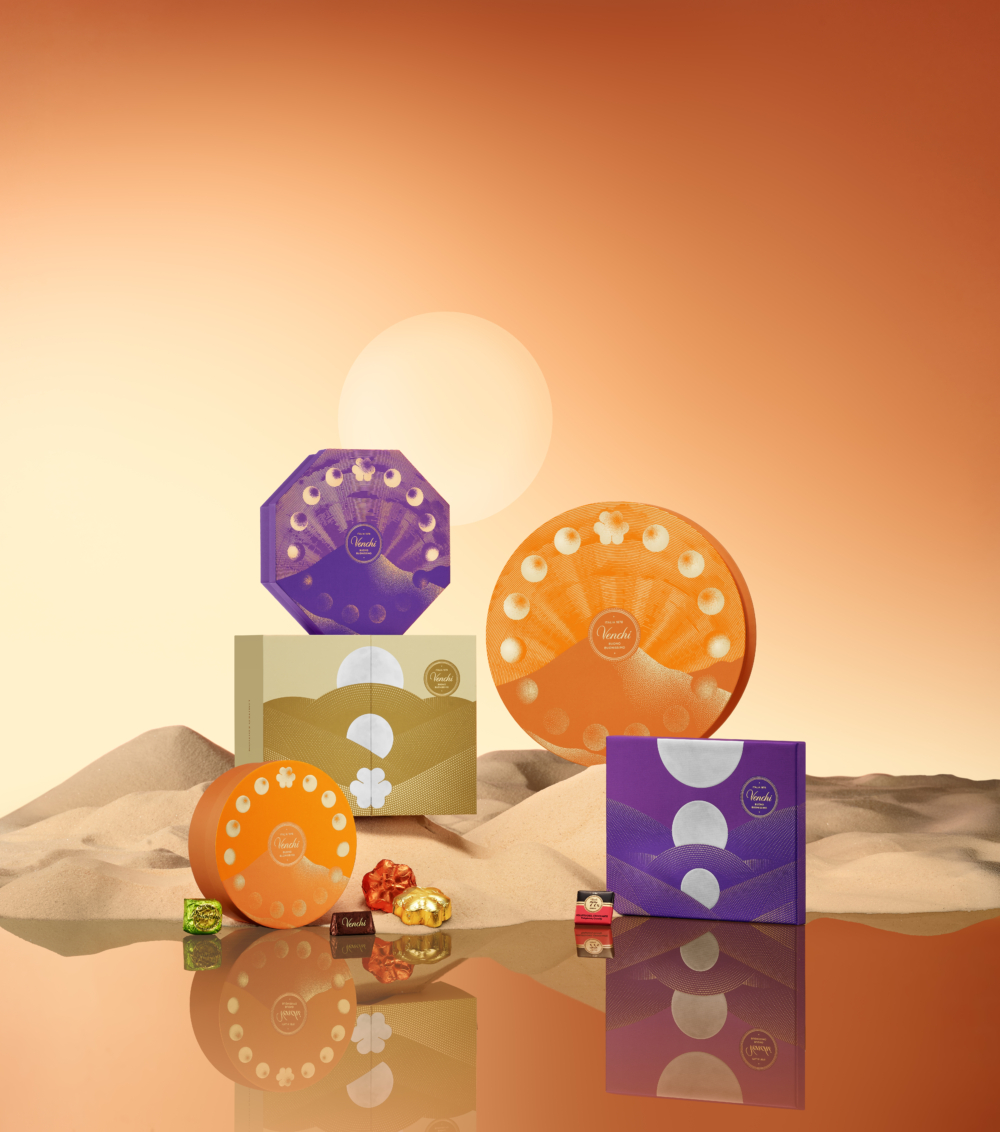 Venchi 為你準備了多款精美的「月韻系列」禮盒，一起感受意式工藝與中秋佳節的完美融合。