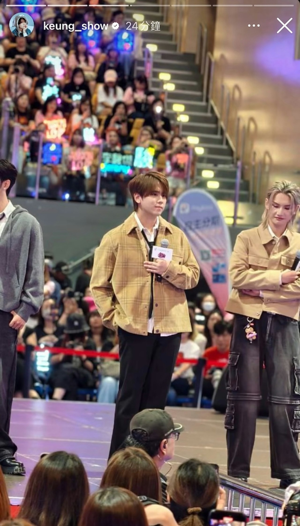 姜濤亦有在在片中寫上「沒別的，繼續瘦」，並就表示要「繼續閉關」