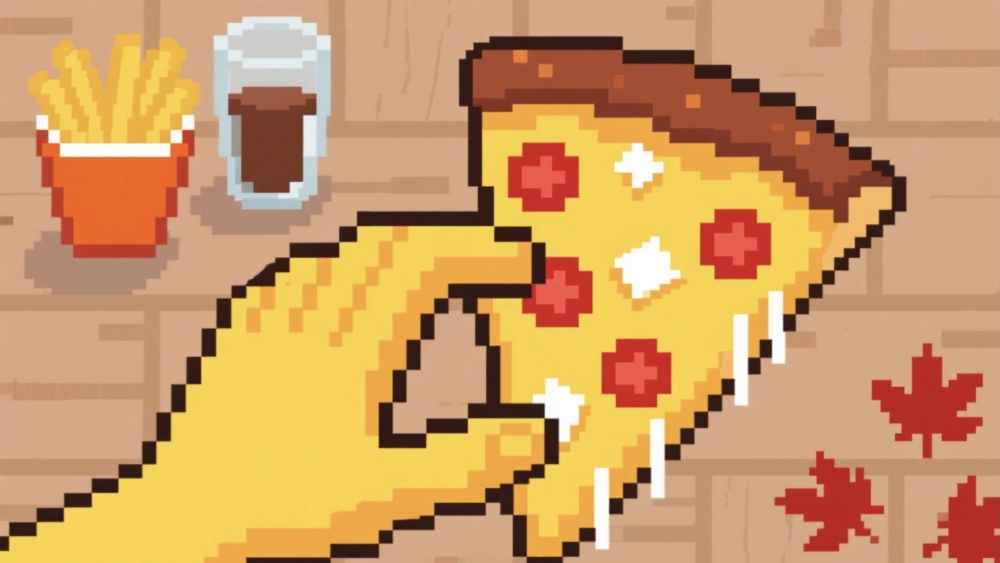 選項B.自己默默拿起來吃掉