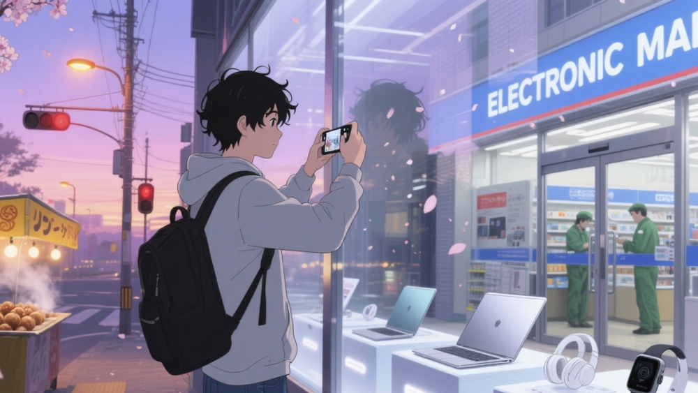 選項D. 去逛逛電子產品商店