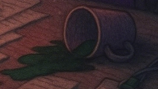 選擇2，桌上倒下的咖啡杯 