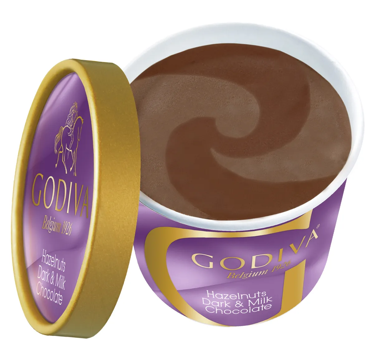 榛子雙重巧克力冰凍甜點