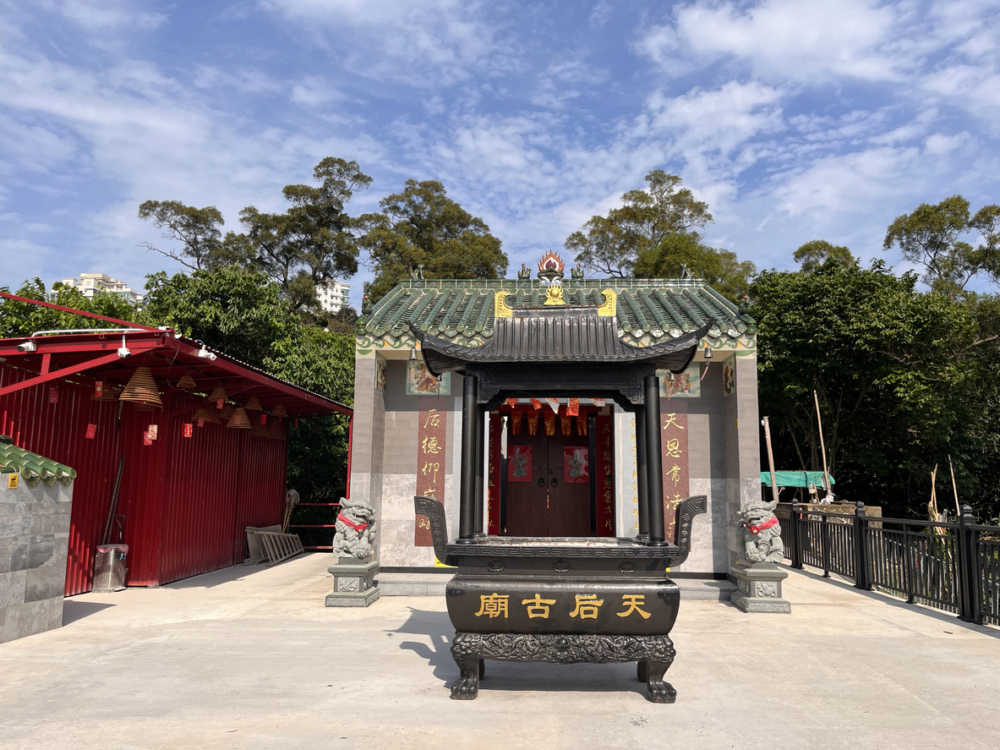 古色古香的天后古廟。