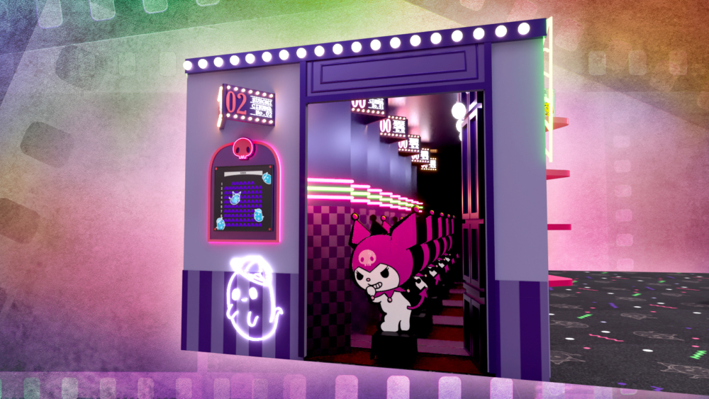 由售票處到影院內部，全面被KUROMI佔領！