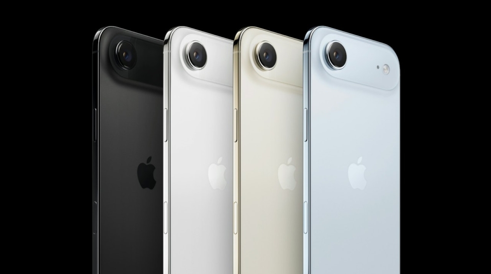 iPhone Air顔色:太空黑、浮雲白、淺金色、天空藍
