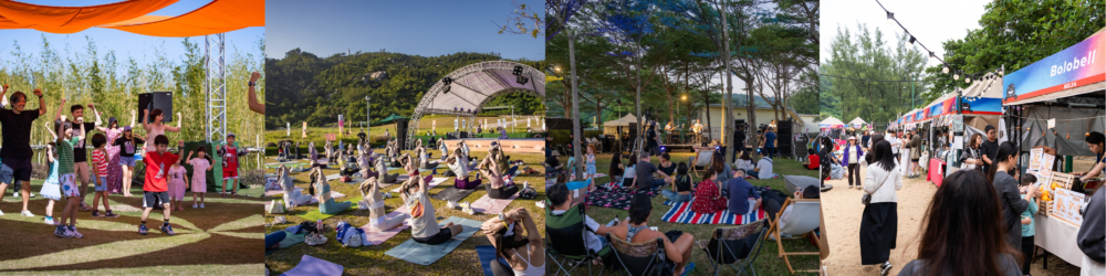 「hush! 沙灘音樂會 x 城市運動節2025」同樣是必去行程！