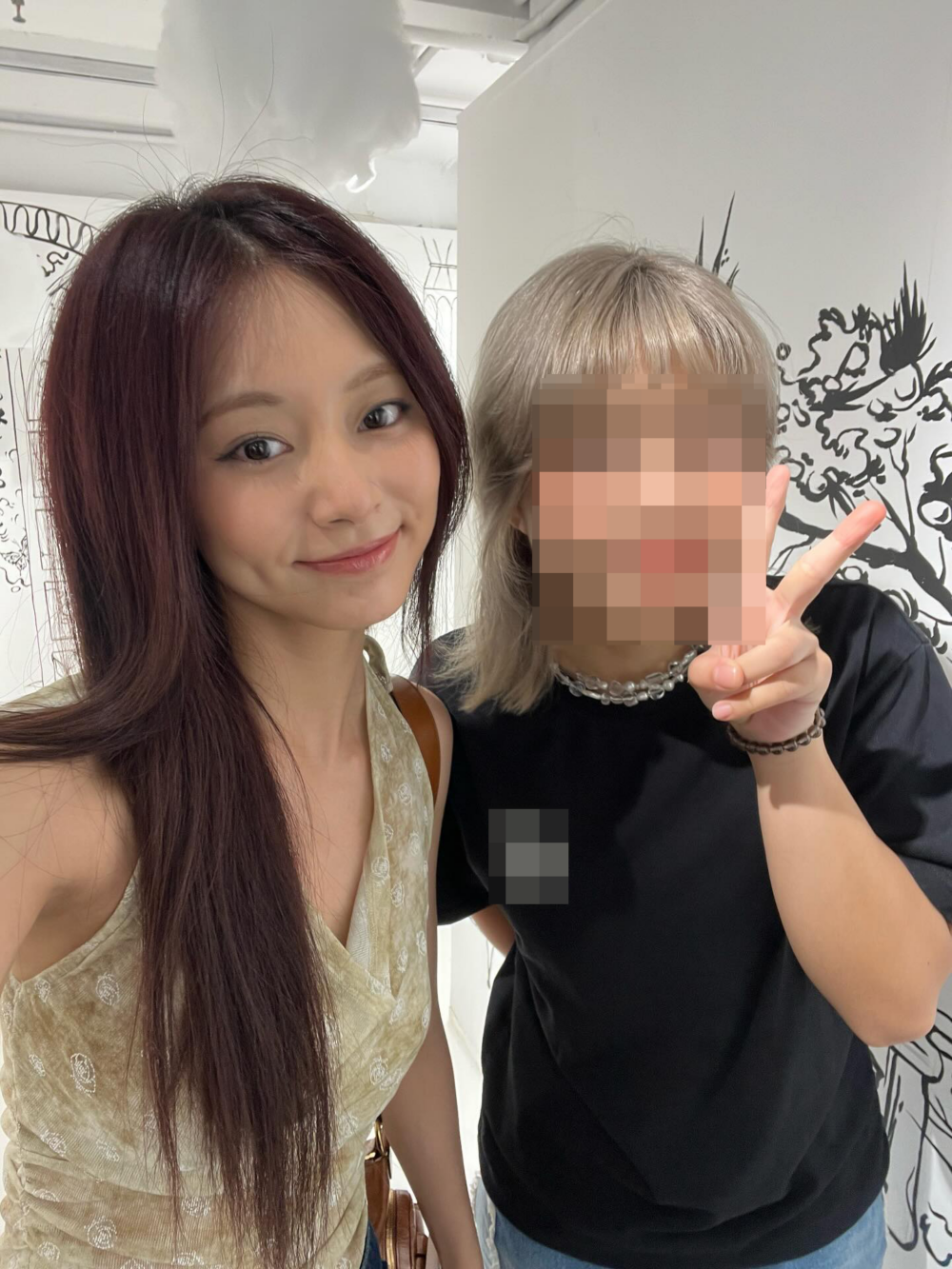 另外亦有一位成功邀得合照的網友