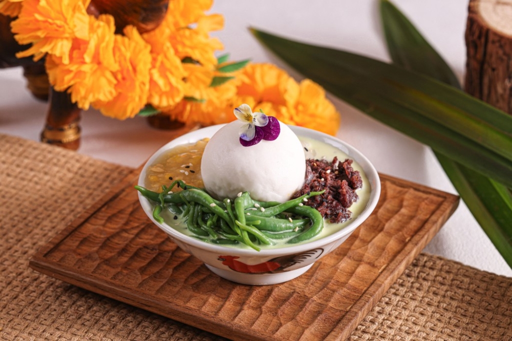 紅豆珍多冰配椰子雪糕