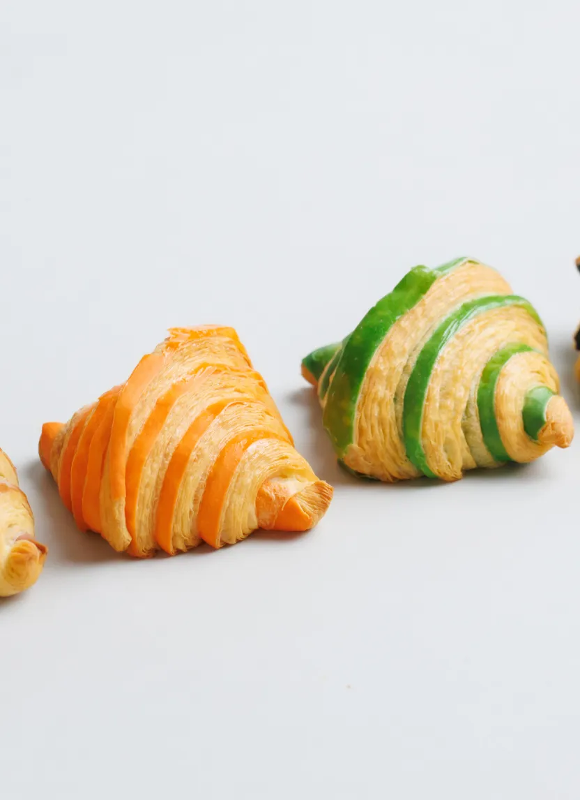 「爆餡」大牛角酥