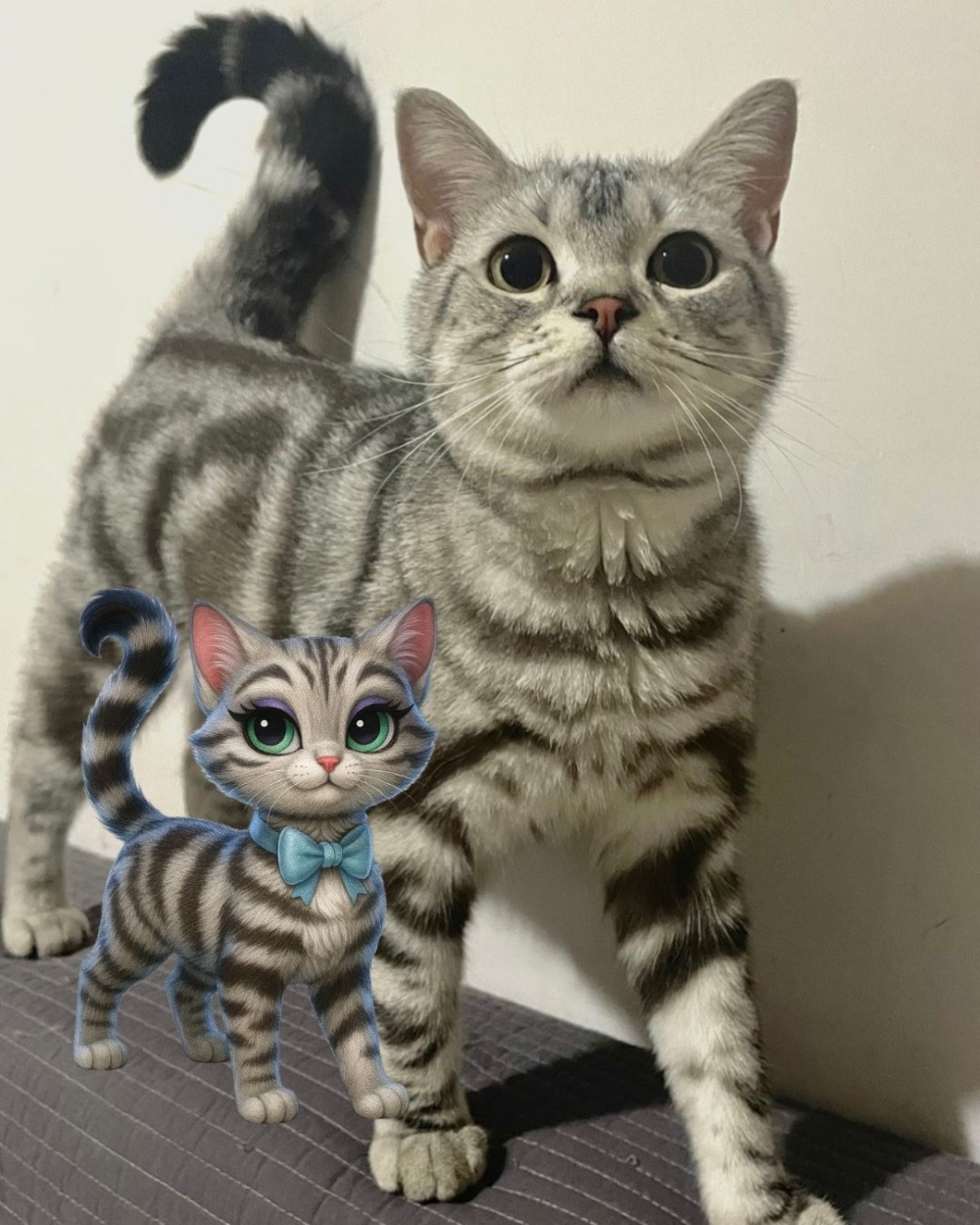 非常可愛的小貓