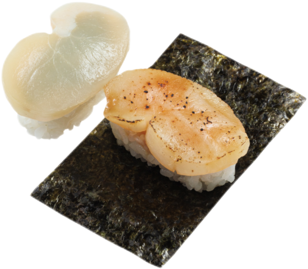 玉珧貝雙味(生・炙燒)