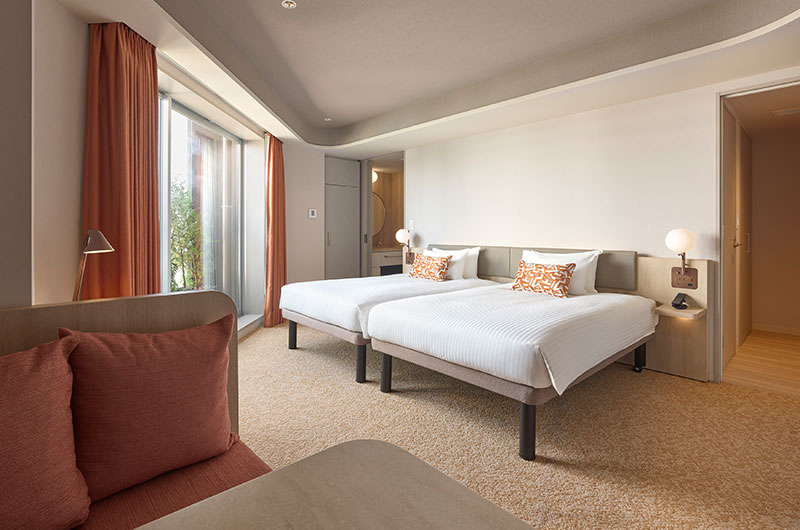 三井花園飯店銀座築地鄰近銀座與築地市場,所有房型配備洗脫烘衣機和大冰箱,提供高CP值且具備長住機能的東京家庭酒店體驗。