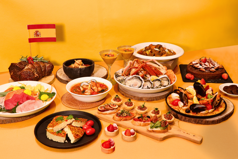 自助餐買一送一優惠｜北角海逸酒店：舌尖味遊西班牙自助早午餐。