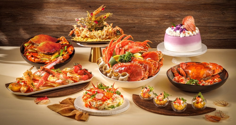 自助餐優惠推介｜荃灣西如心酒店：極饗鐵板蟹宴主題自助餐。