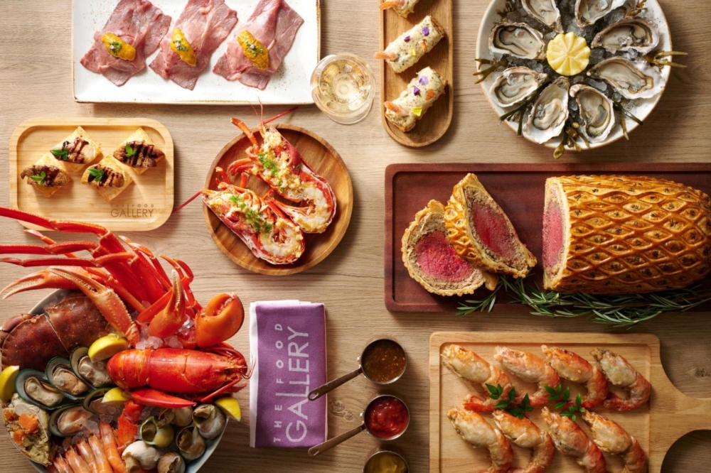 自助餐優惠推介｜香港朗廷酒店：「和牛海鮮饗宴」晚市自助餐。