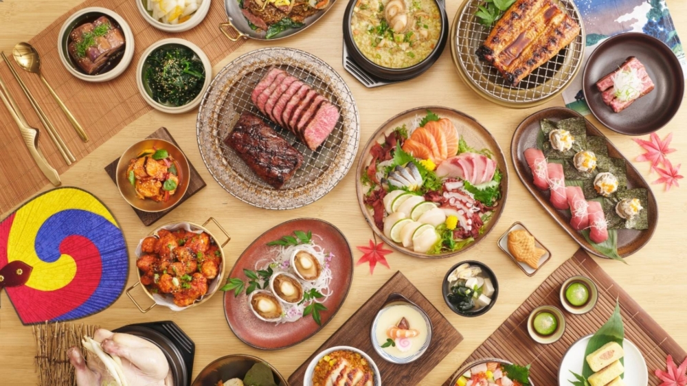 自助餐優惠推介｜香港嘉里酒店：「大師之味：韓日饗宴巡禮」自助晚餐。