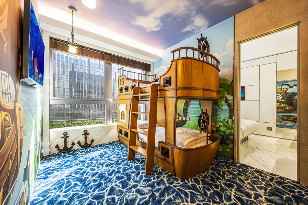 主題兒童家具組床配主題裝飾，帶給小朋友全新體驗！