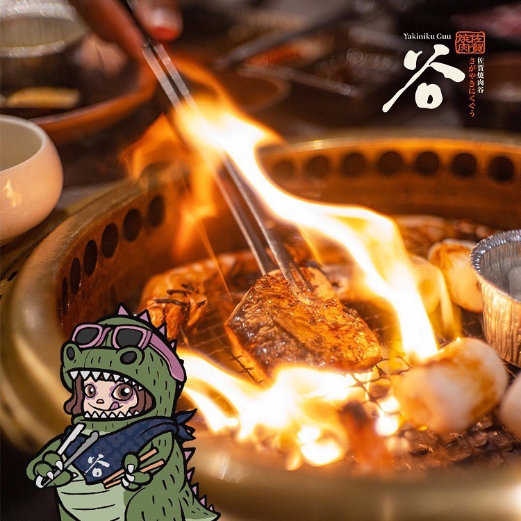 「佐賀燒肉谷」設有超過140款肉類、海鮮及配菜選擇，並提供多款小食甜品任食，適合聚餐輕鬆回本。