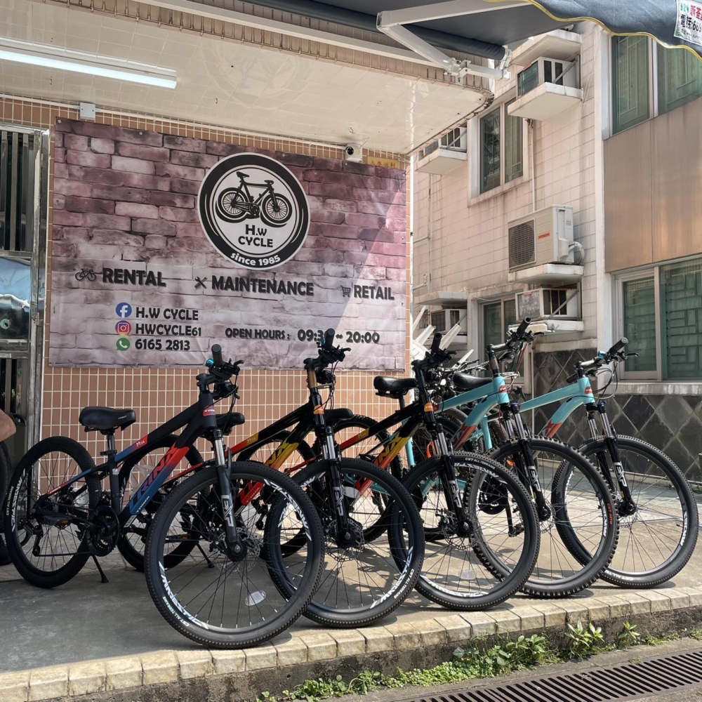 鴻運單車是位於大水坑村、鄰近港鐵站的租車點，提供多樣單車選擇並支援跨區還車服務（大圍、大埔或大尾篤），方便馬鞍山沿海或長線騎行。