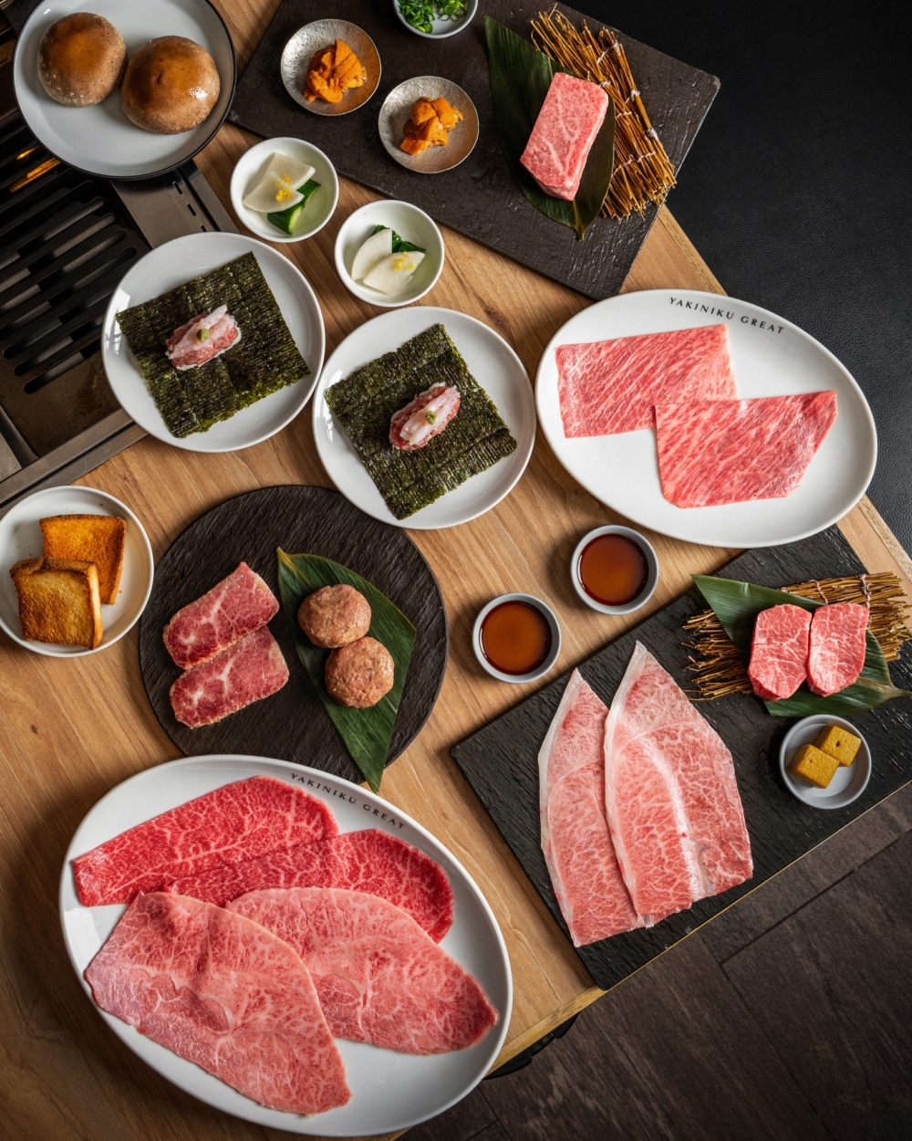 「YAKINIKU GREAT」是殿堂級的日式燒肉推介，主打高質A5和牛Omakase，讓愛牛人士細嚐稀有部位的極致風味。