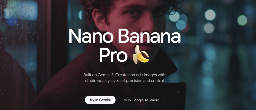 基於Gemini 3 Pro的專業級影像模型，提供極高的精準度和控制力，用於圖像的創建與編輯。