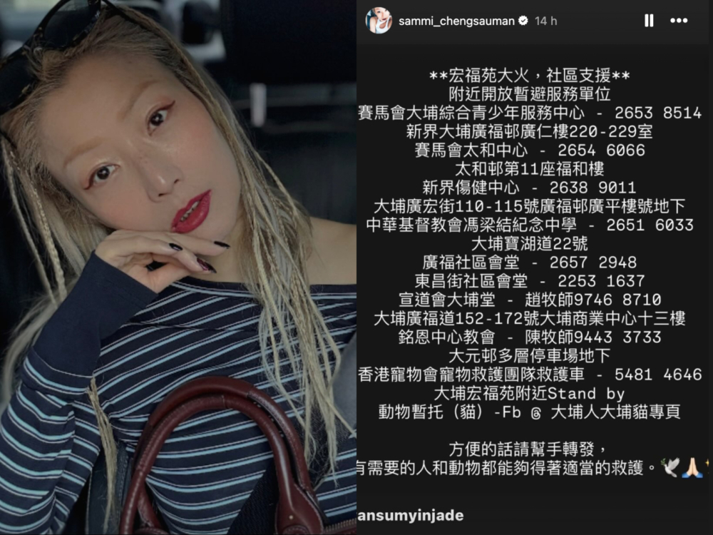 逾百位藝人透過社交平台轉發民間即時支援資訊，呼籲市民留意官方與民間渠道的最新指引，共度難關。