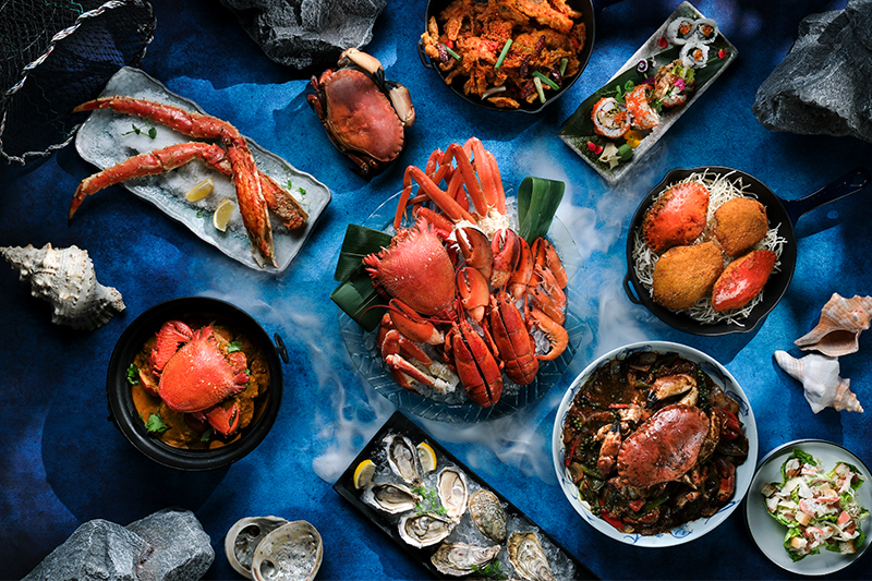 自助餐優惠推介｜香港喜來登酒店：環球珍蟹百味自助餐。