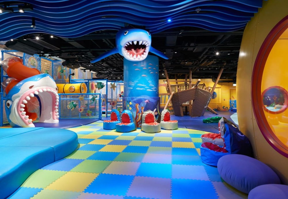 「鯊魚冒險島」互動樂園！